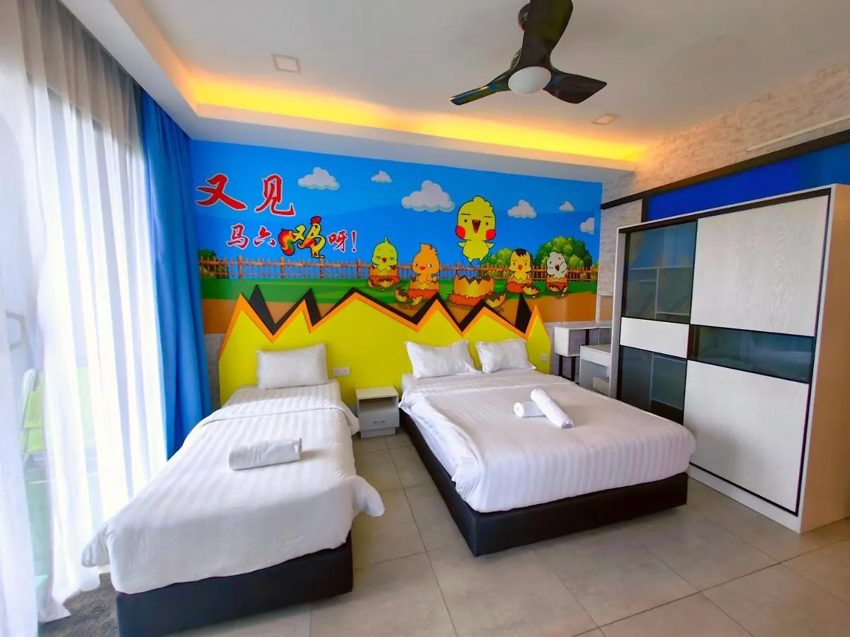 Lovely chicks homestay 小转鸡主题民宿atlantis residence melaka 公寓 Malacca