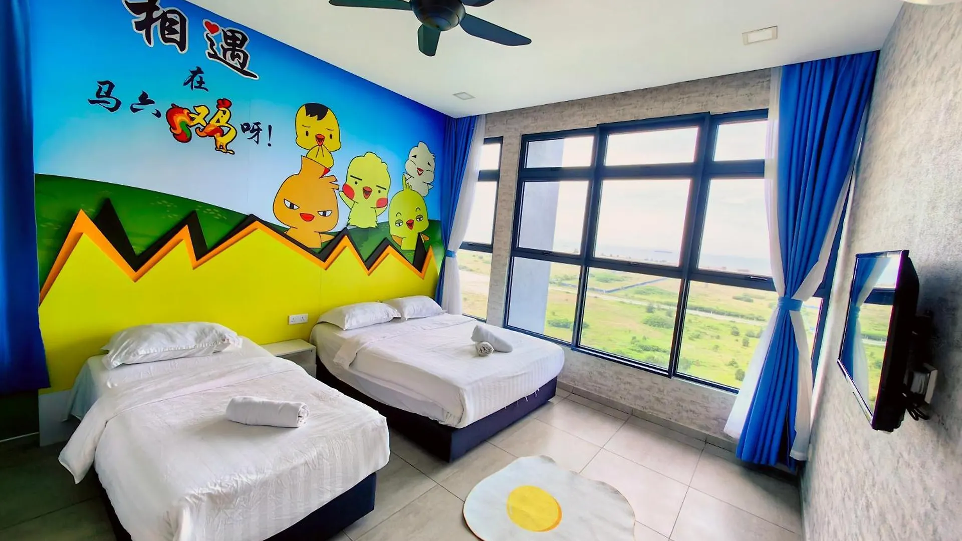 公寓 Lovely chicks homestay 小转鸡主题民宿atlantis residence melaka