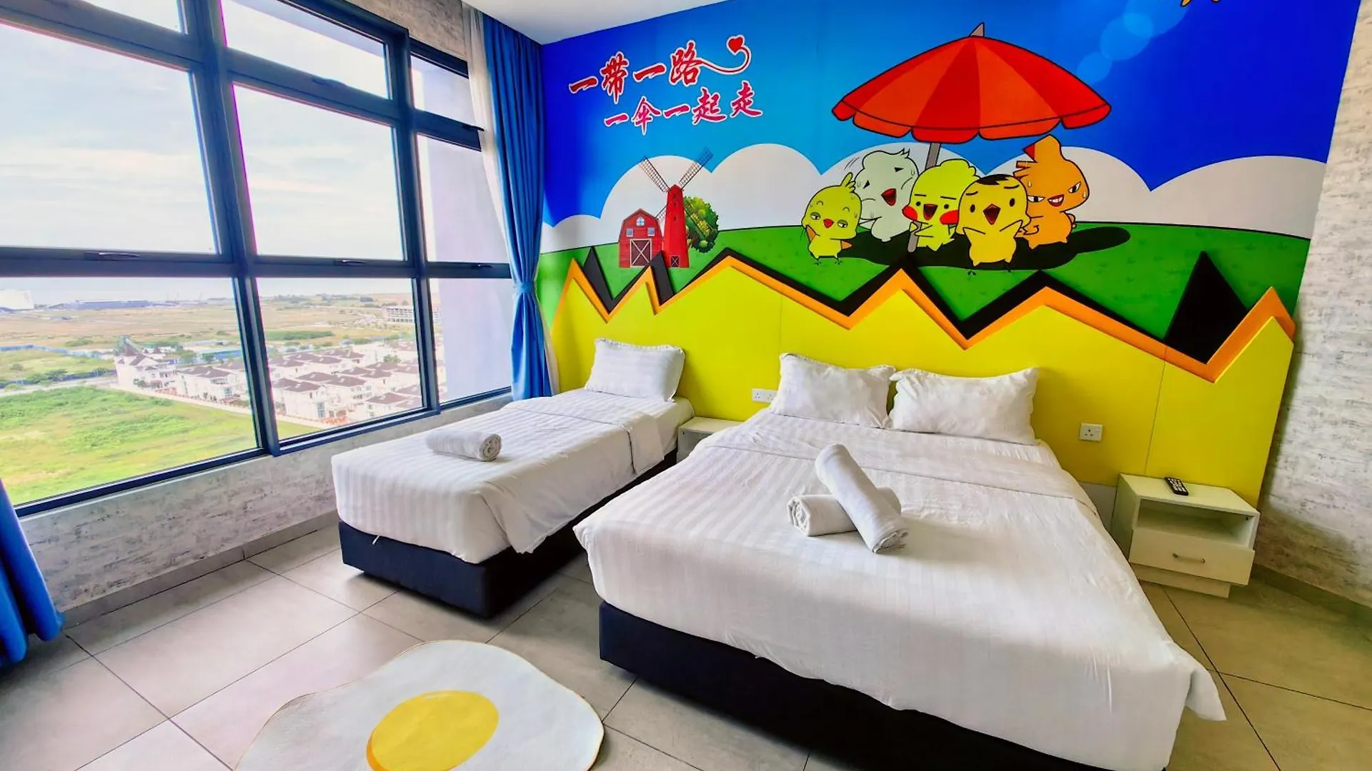 公寓 Lovely chicks homestay 小转鸡主题民宿atlantis residence melaka 马来西亚